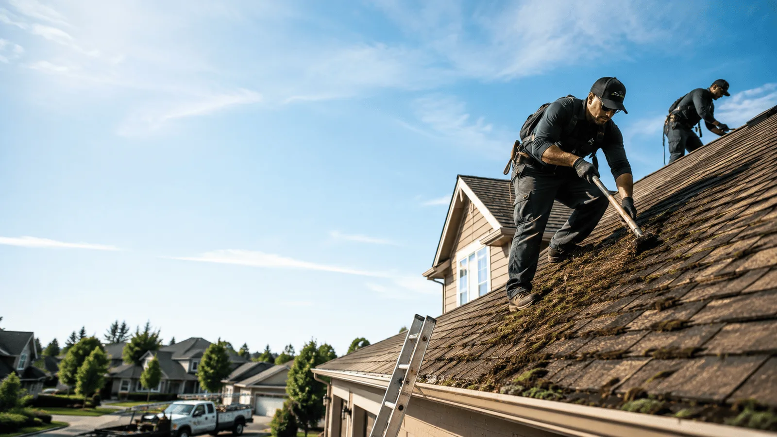 Roof Moss Removal in Cromwell, IN near me